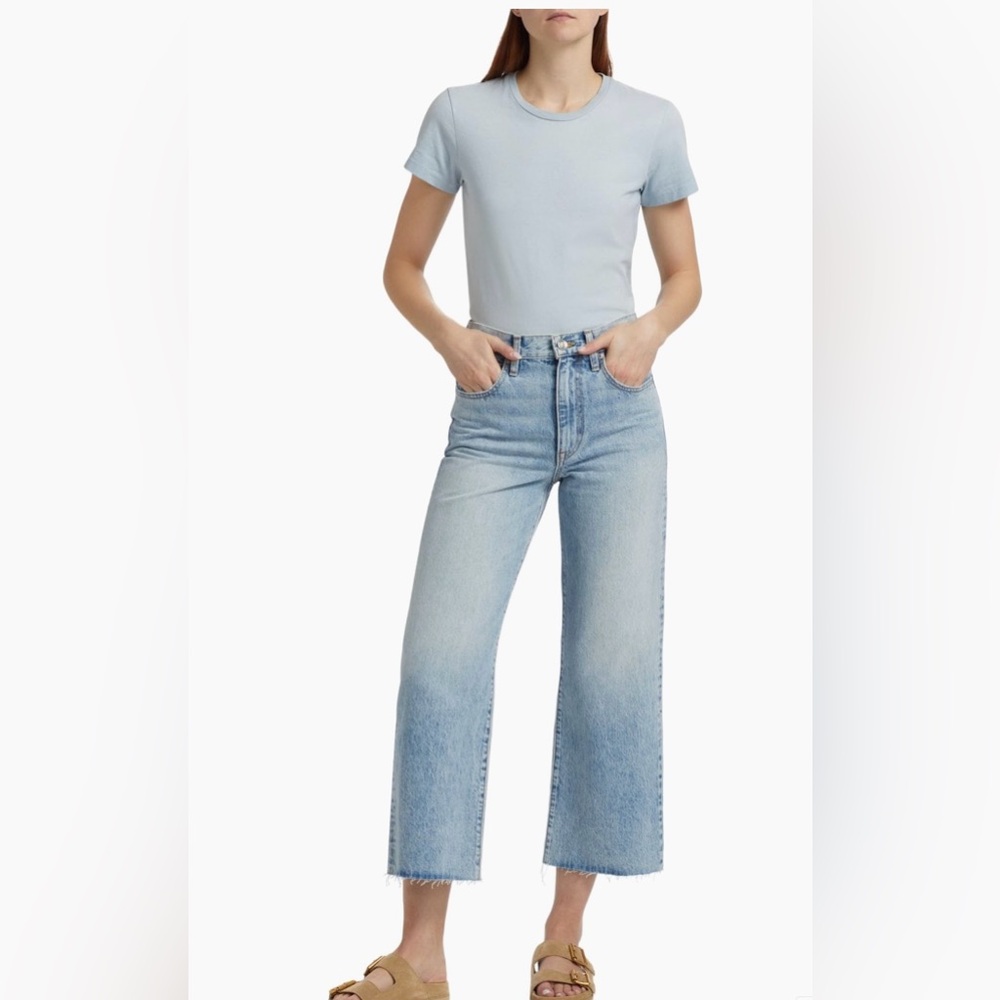 NWT SLVRLAKE high waisted Grace Crop